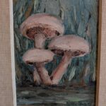 Luella Shirley, pair Mid Century Oil on Board