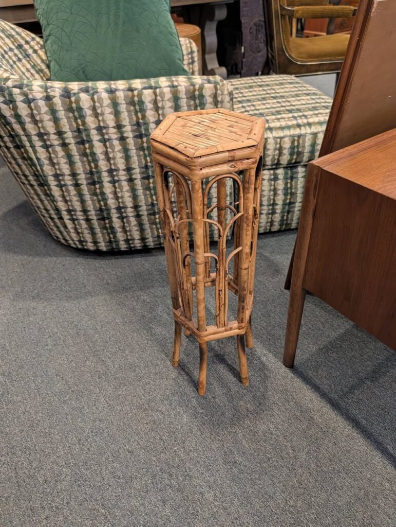 Vintage Bamboo Plant Stand