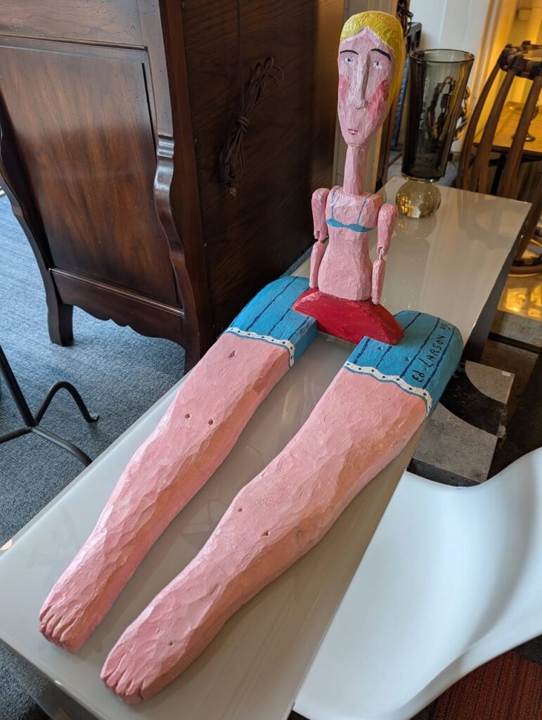 Outsider Art, Ed Larson Table Sculpture