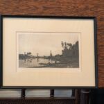 Daubigny Photogravure, By the River