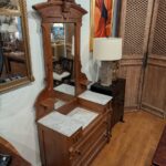 Victorian Marble Top Drop Well Dresser