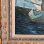 Vintage Coastal Painting