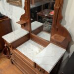 Victorian Marble Top Drop Well Dresser