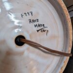 Mid Century Bitossi, Italian Ceramic Lamp