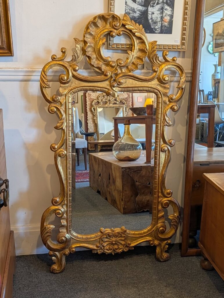 Gilded French Mirror, 52 x 30