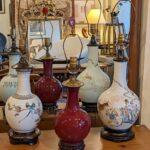 Republic Period Vase Lamps