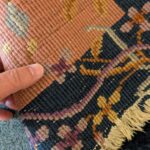 Pair Chinese Art Deco / Peking Rugs, 2′ x 4′.