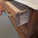 Victorian Marble Top 3 Drawer Chest
