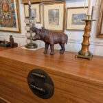 Vintage Leather House Hippo