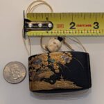 Antique Lacquer and Gold Inro with Inlays
