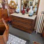 Victorian Marble Top 3 Drawer Chest