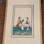 Antique Chinese Pith Paper Painting