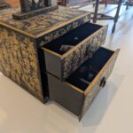 Antique Japanese Lacquer Vanity Box.