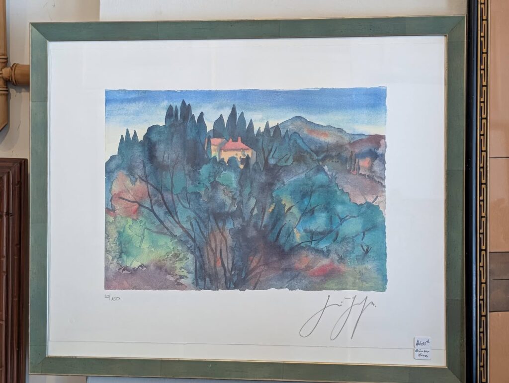 Gunter Grass, Ltd. Ed. Lithograph