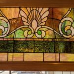 Antique Stained Glass Transom Windows.
