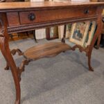 Antique Library Table