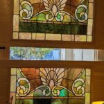Antique Stained Glass Transom Windows.