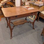 Antique Library Table