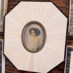 Set 5 Antique Miniature Portraits