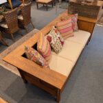 Arts and Crafts Solid Oak Settle