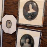 Set 5 Antique Miniature Portraits