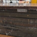 Antique Oak Ice Box made into Bar