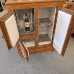 Antique Oak Ice Box made into Bar