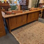 Arts and Crafts Solid Oak Settle