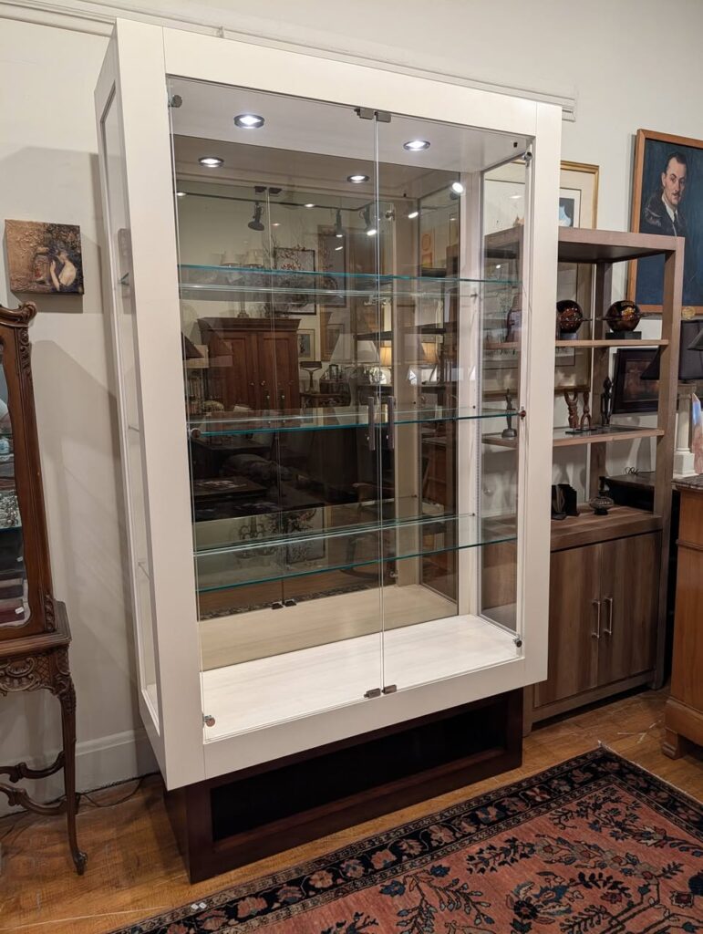 Century Furniture, “Milan,” Lighted Display Cabinet