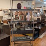 Hickory White “Jackson” Etagere / Bookcase