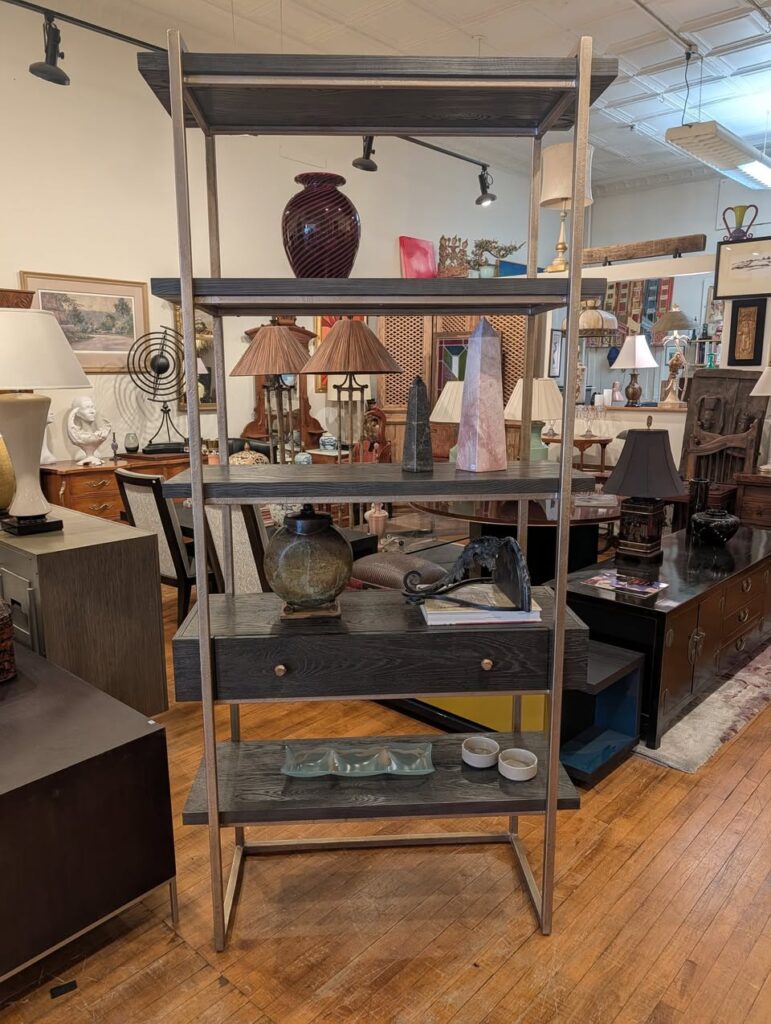 Hickory White “Jackson” Etagere / Bookcase