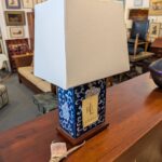 Ralph Lauren Blue and White Small Lamp