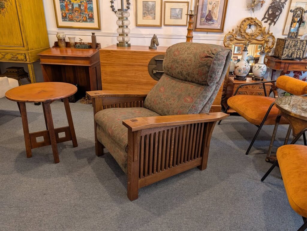Stickley, Mission Oak Morris Recliner