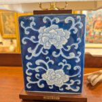 Ralph Lauren Blue and White Small Lamp