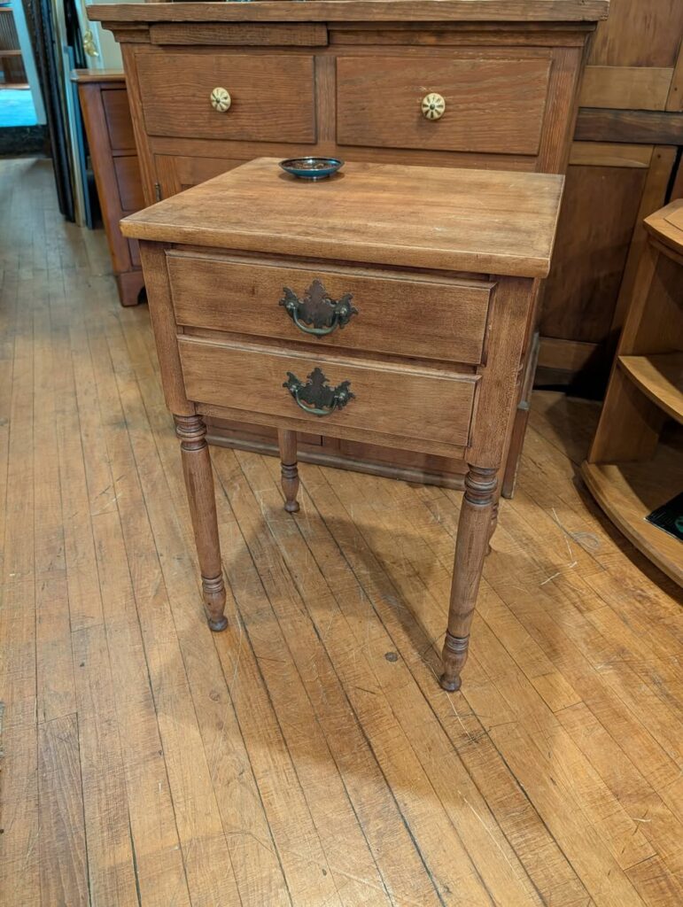 2 Drawer Maple Work Table