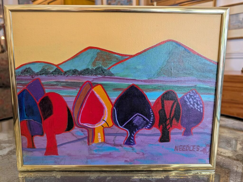 Helen Needles, Trees of Santa Fe