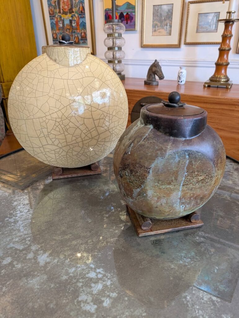 Tony Evans Studio Ceramics Pair