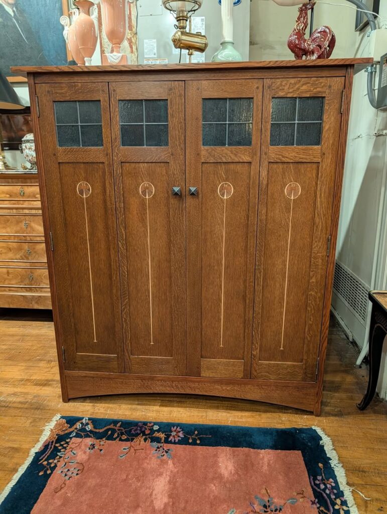 Harvey Ellis Mission Oak Cabinet by Stickley