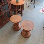 1960’s Walnut Stool Tables