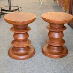 1960’s Walnut Stool Tables
