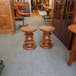 1960’s Walnut Stool Tables