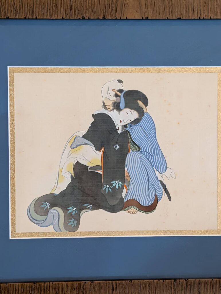 Kiyokata Kaburagi, Print on Silk, C. 1917.