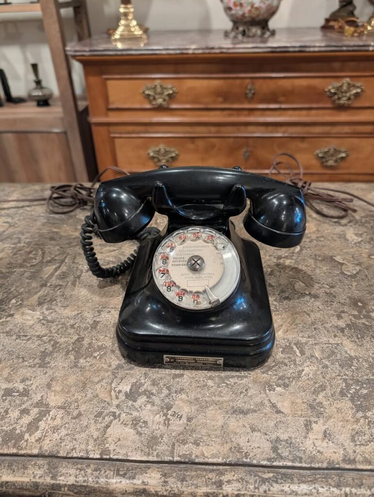 French Rotary Telephone