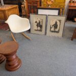 Pair Mid Century Turner Wall Accessory