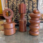 Set 3 Dansk, Denmark Peppermills by Jens Quistgaard