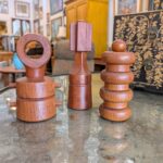 Set 3 Dansk, Denmark Peppermills by Jens Quistgaard