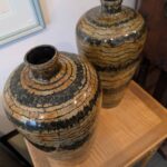 Pair Maitland Smith Meiping Vase