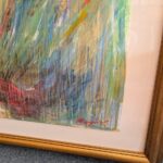 52 x 40, Abstract Expressionist Landscape