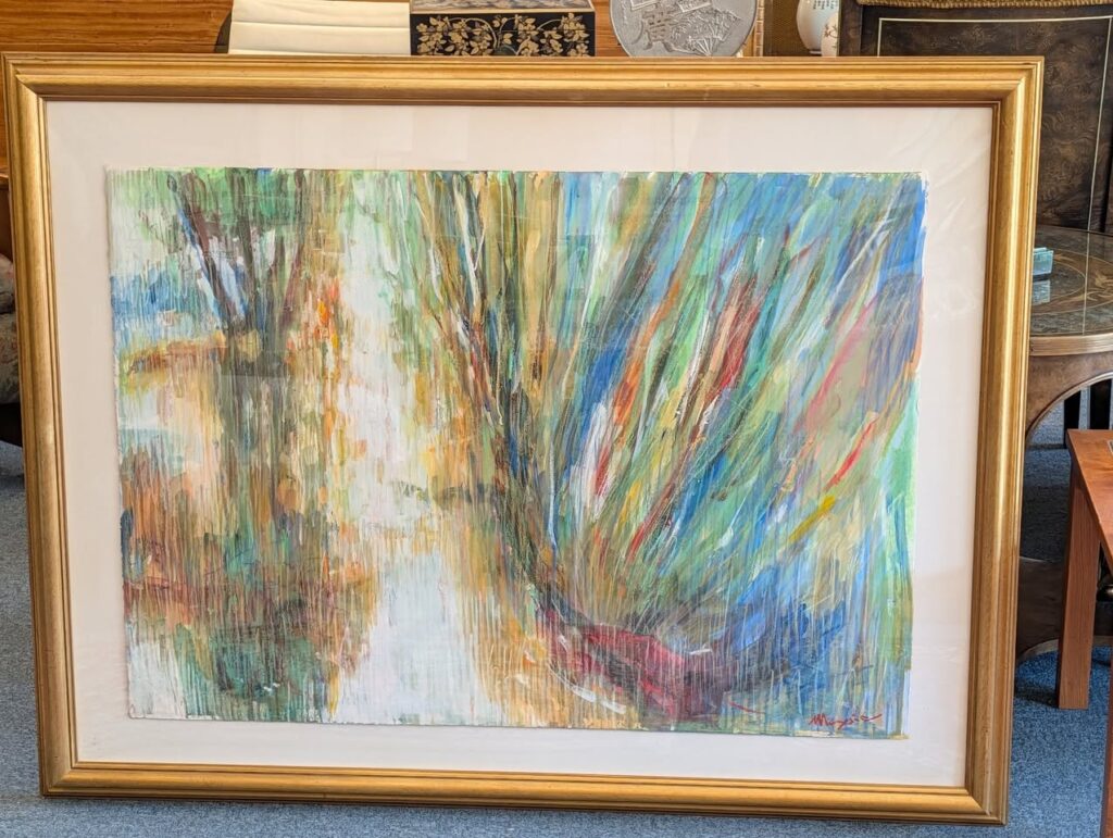 52 x 40, Abstract Expressionist Landscape