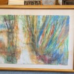 52 x 40, Abstract Expressionist Landscape